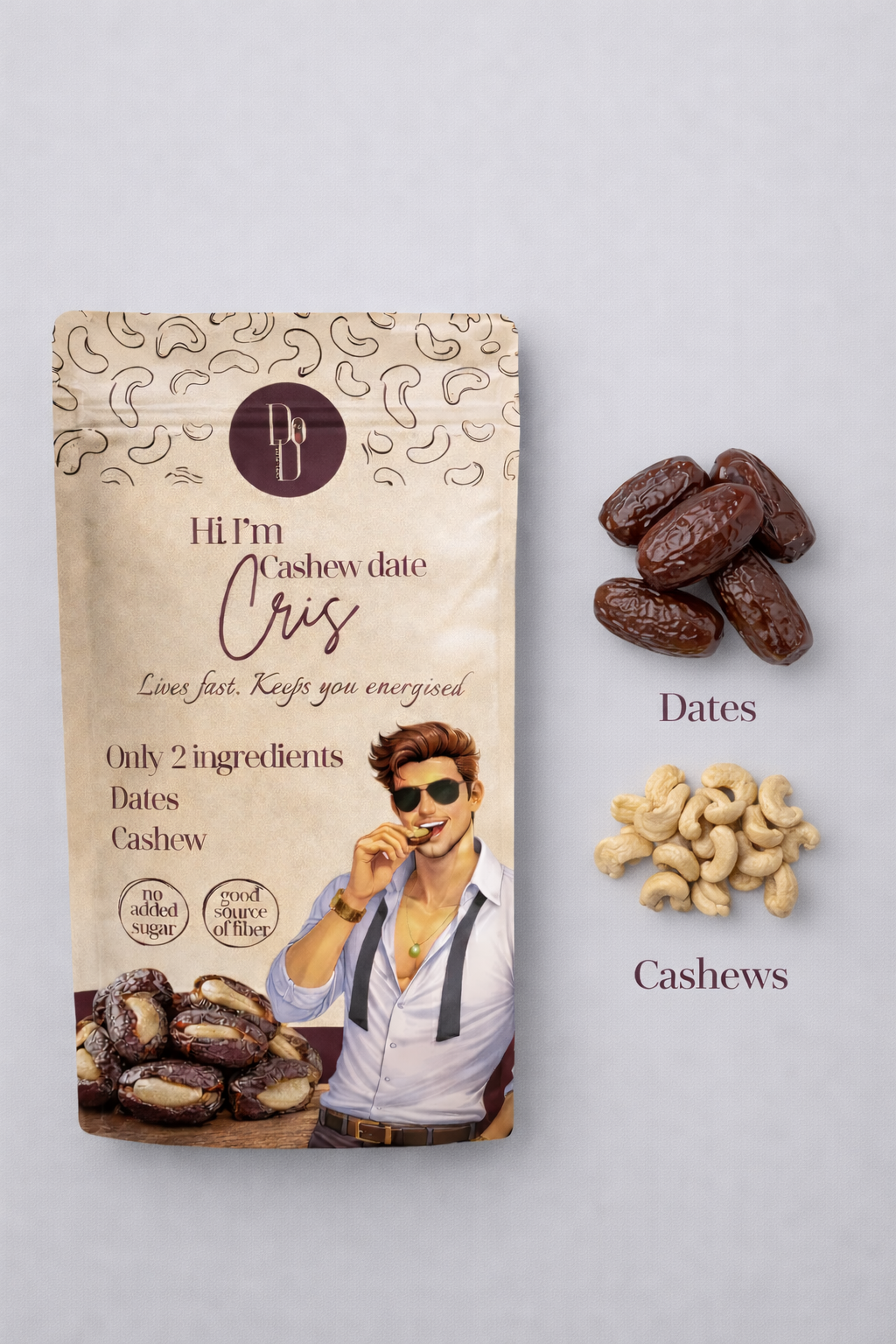 Cris – Cashew Stuffed Safawi Dates