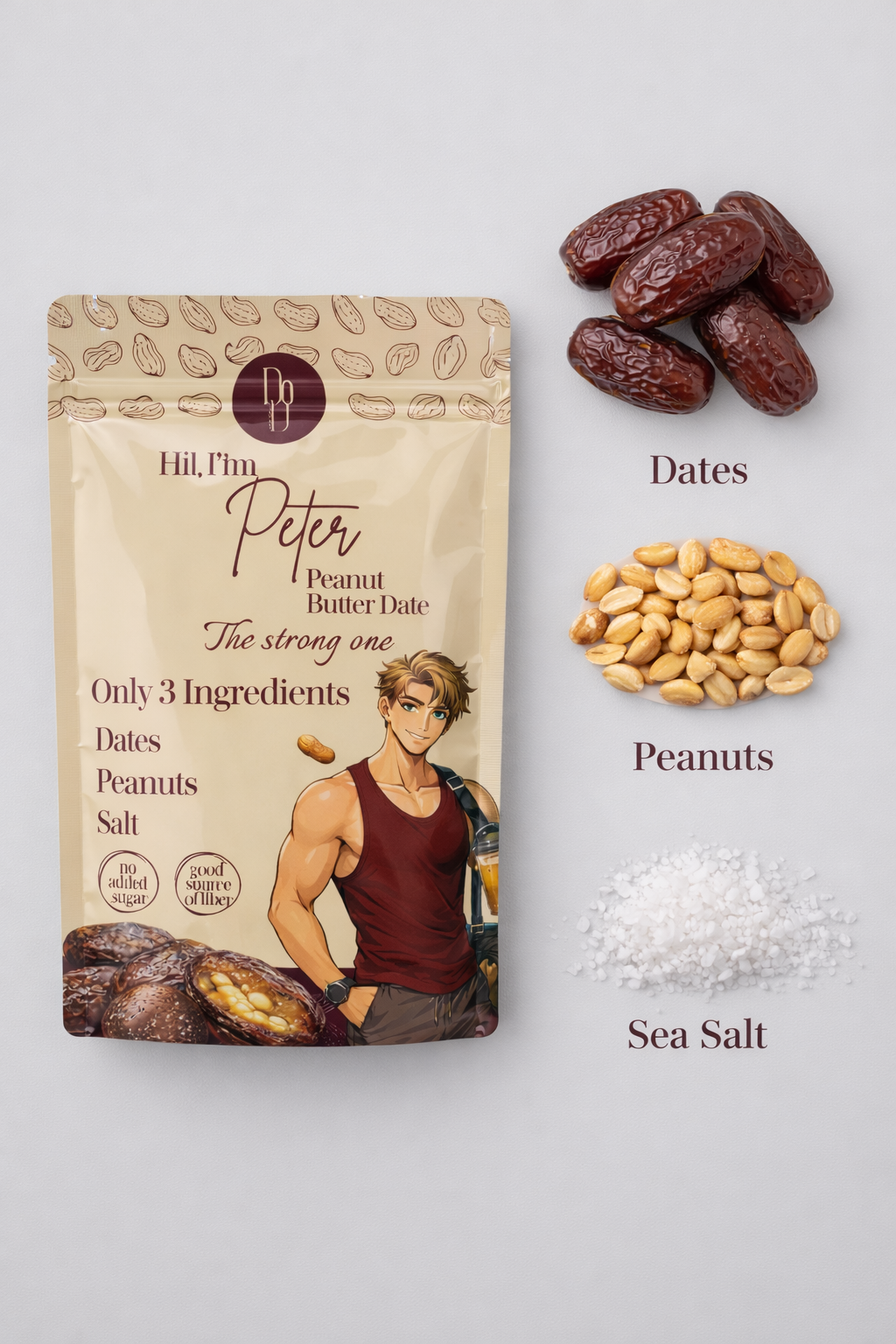 Peter – Peanut Butter Stuffed Safawi Dates